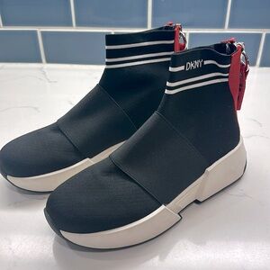 DKNY Black Hightop Sneaker